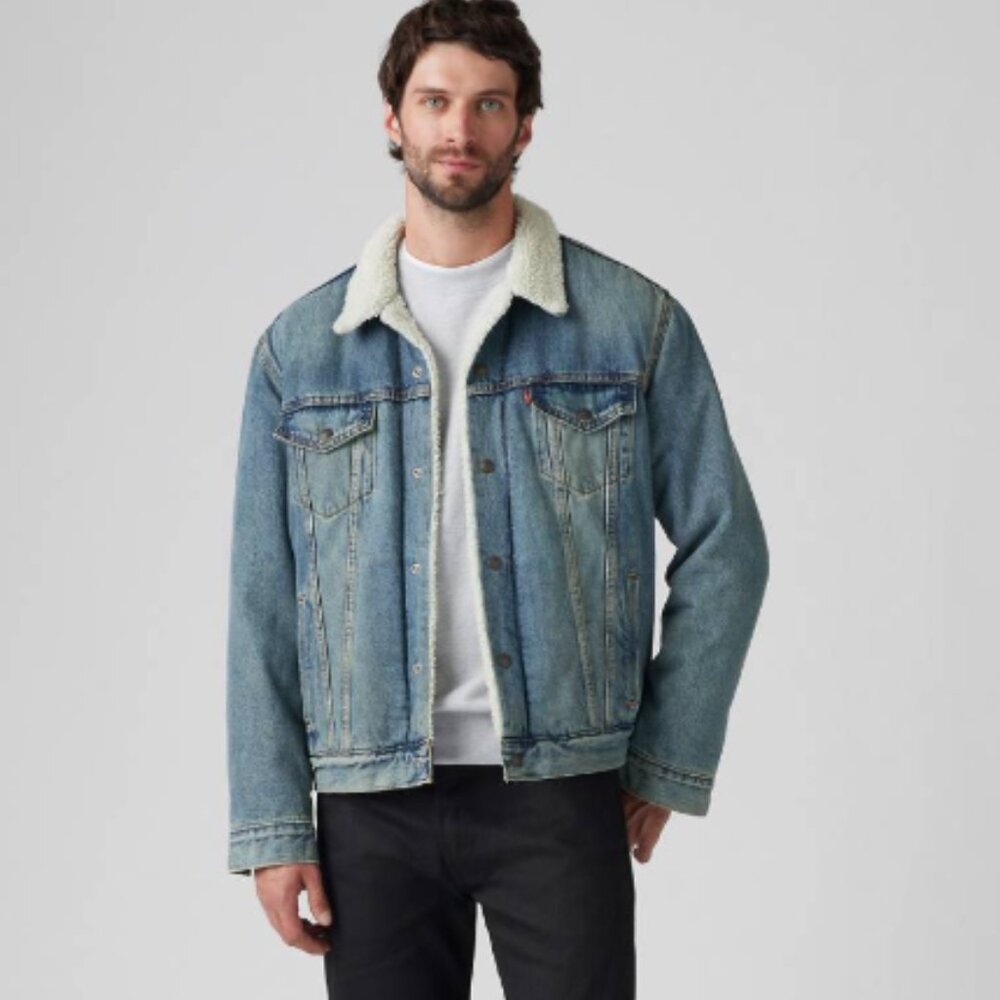 Levi's Type III Sherpa Trucker‎ Jacket Size Small